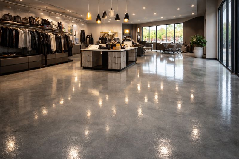 Home commercial epoxy flooring